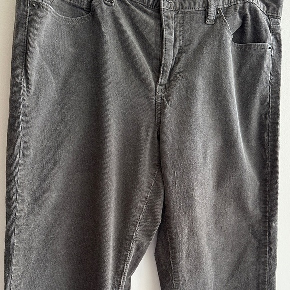 Calvin Klein Jeans Gray Corduroy Straight Leg Pants, Size 12 - Picture 15 of 15
